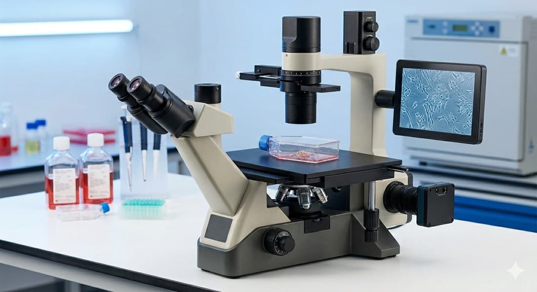 Inverted Tissue Culture Microscope