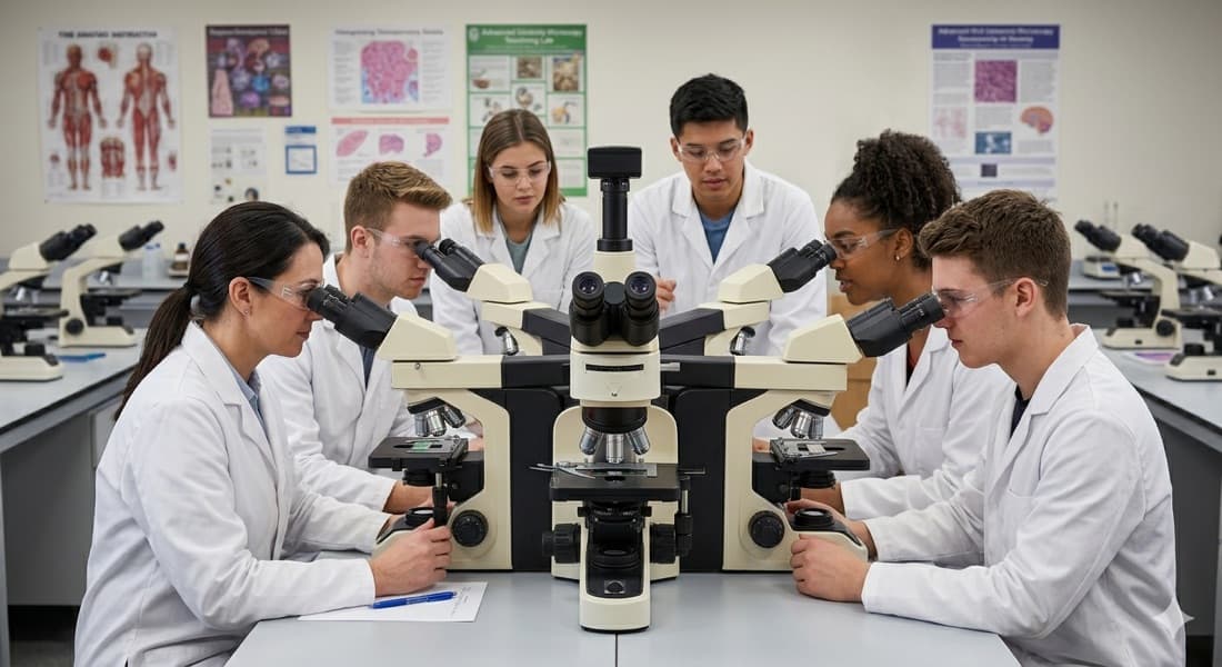 Multi-Viewing Microscope