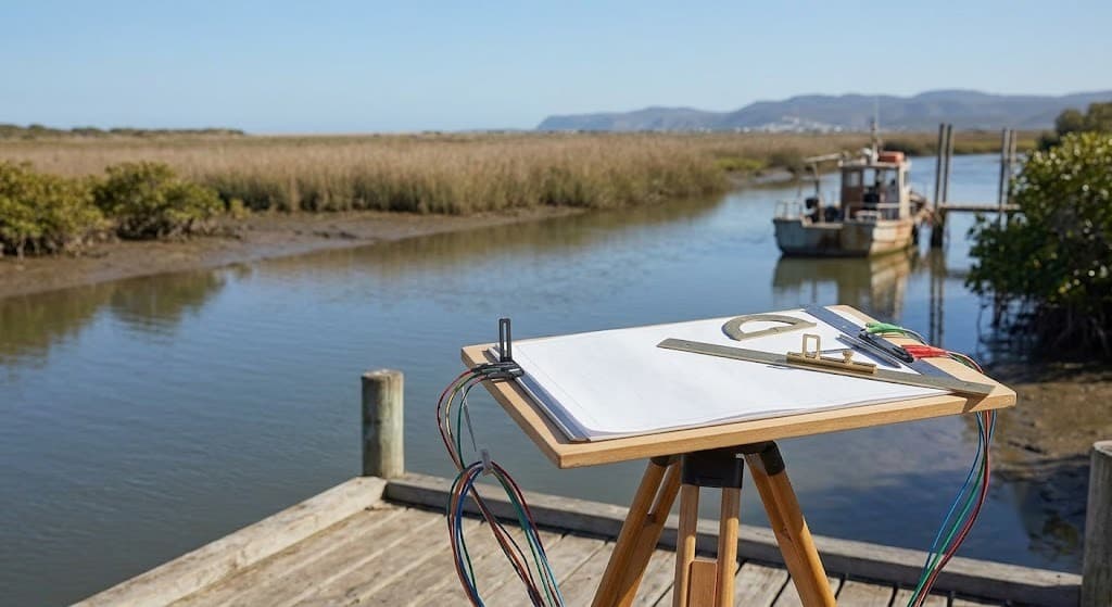Plane Table Survey Set